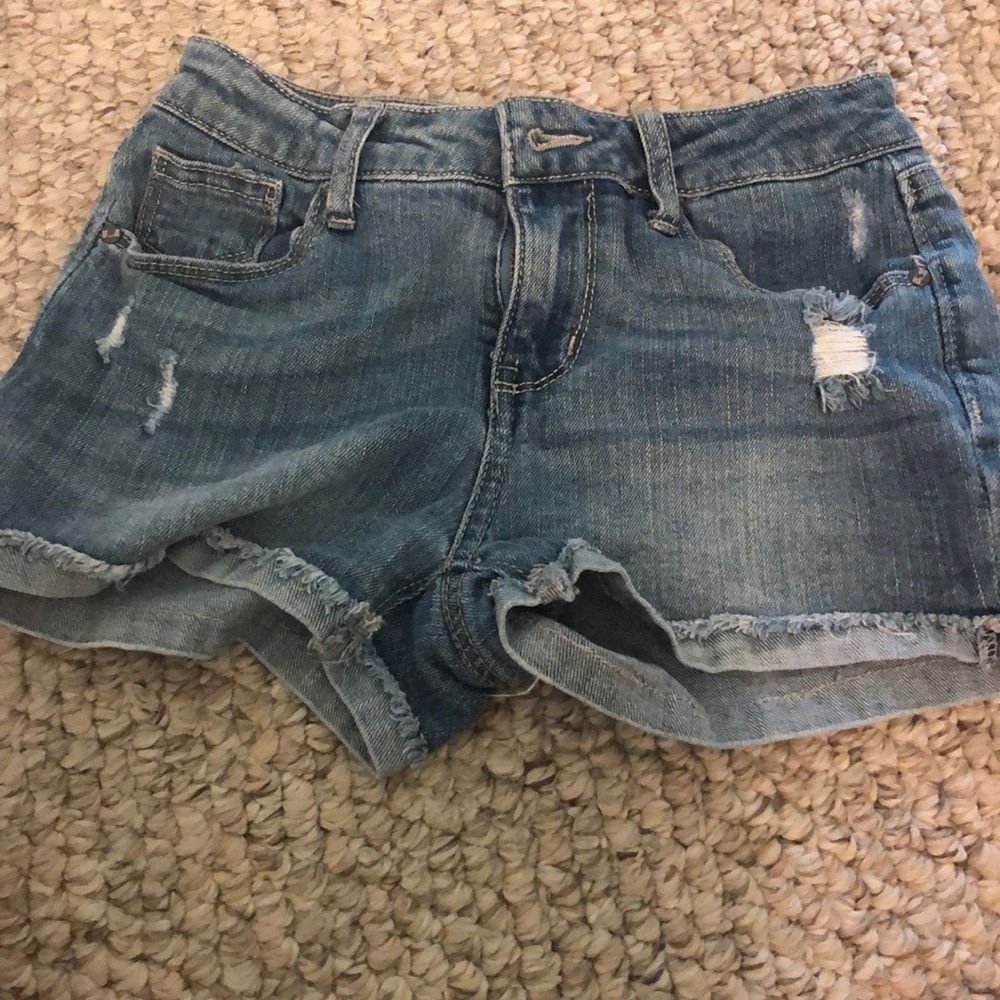 tillys jean shorts (kids)
